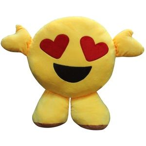 Northpoint Trading Inc. Mood Heart Pillow, Canary new with tag